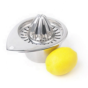 Food grade manual metal lemon squeezer stainless steel