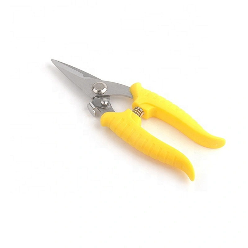 Garden Pruning Shears Branch Cutting scissors with Yellow Color