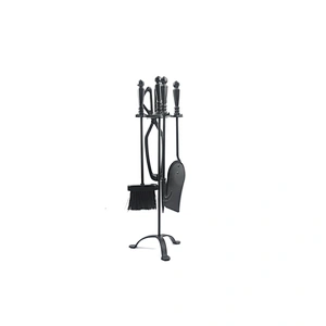 Senior design  outdoor garden  black  fire place fireplace accessories metal  tool set
