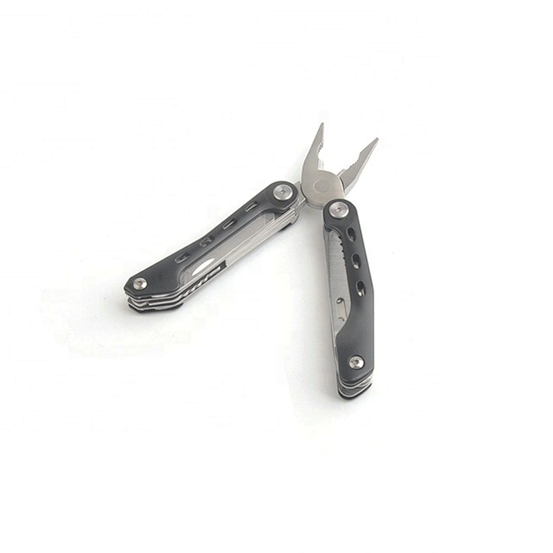 High Quality 9 in 1 Stainless Steel Combination Plier tools with Black Aluminum Handle