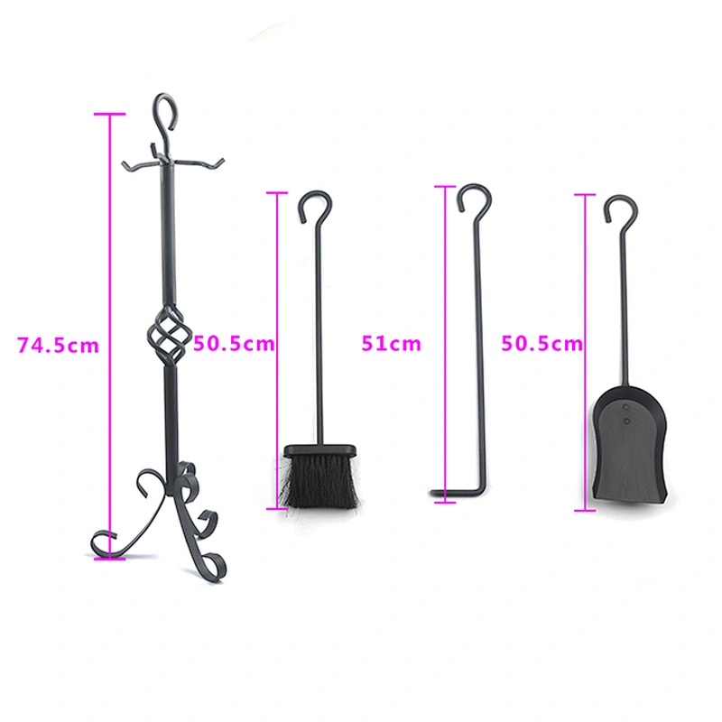 New indoor metal fireplace tool set