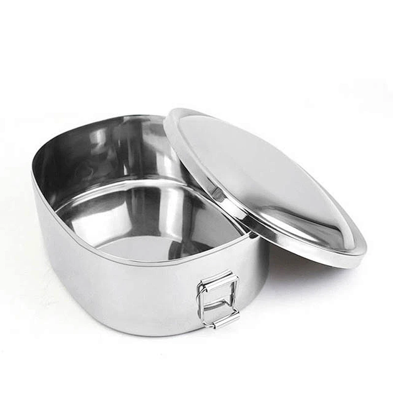 Stainless Steel Bulk Lunch Box Food Storage Container Stackable Bulk for Foods