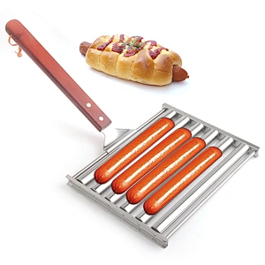 Easy to use  hot selling stainless steel hot dog  grill