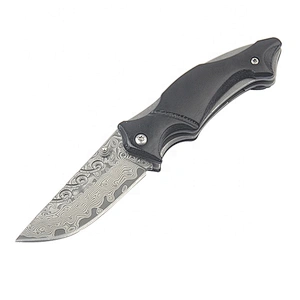 Wood handle pocket  knife OEM camping knife