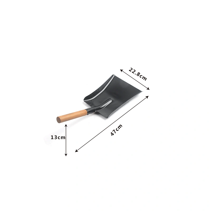 short ash Metal Coal Dust handle shovel garden tools ash handle shovel