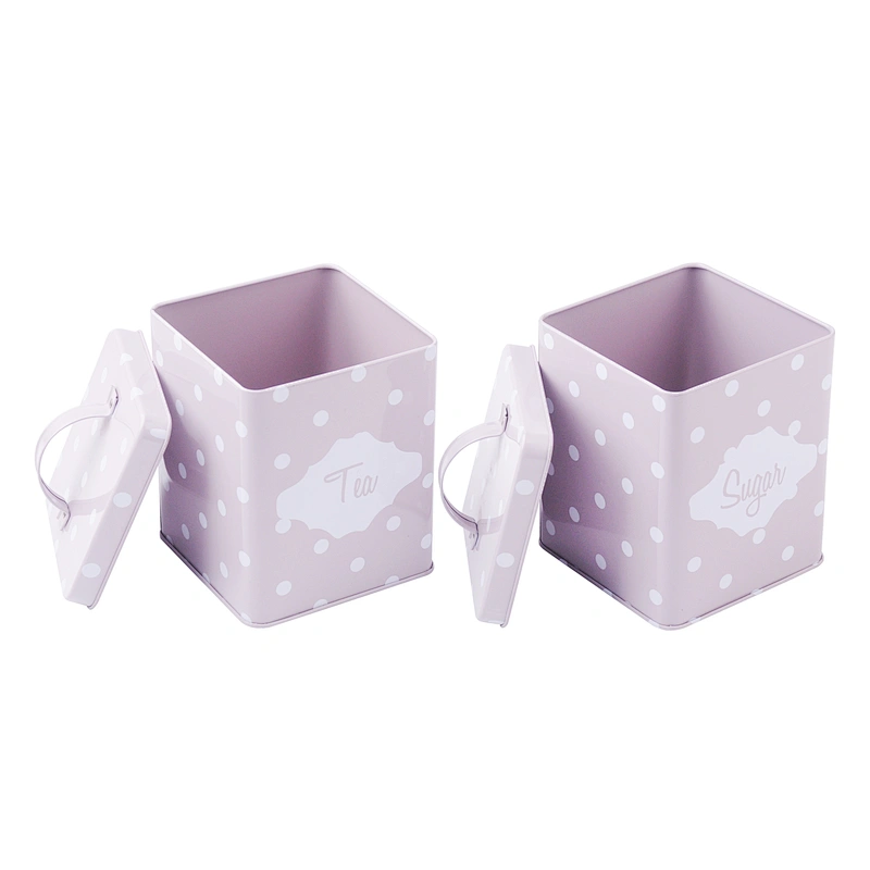Wholesale Food Safe Square  Gift candy Tin Box