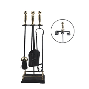 popular indoor metal fireplace tool set
