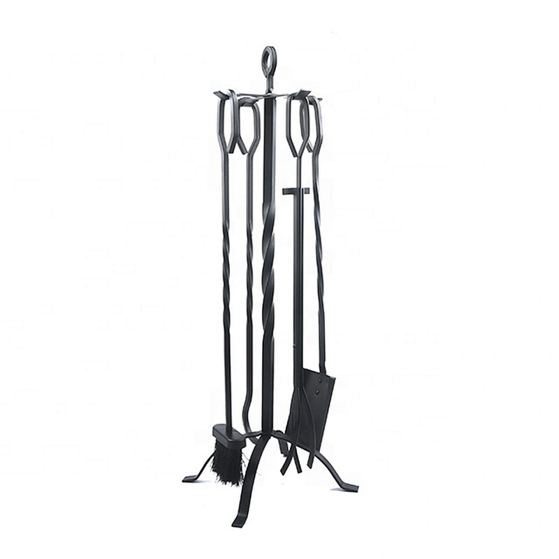 Hot selling new design easy to hang fireplace tools set of 4pcs