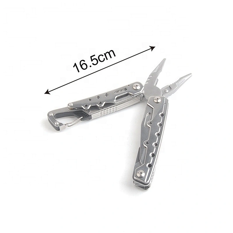All Stainless Steel  Multi-Purpose Stainless Steel Combination Plier Tools with Buckle