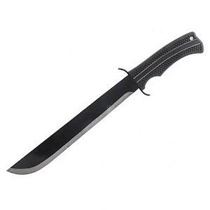 New design hot selling stainless steel outdoor camping survival machete with plastic handle