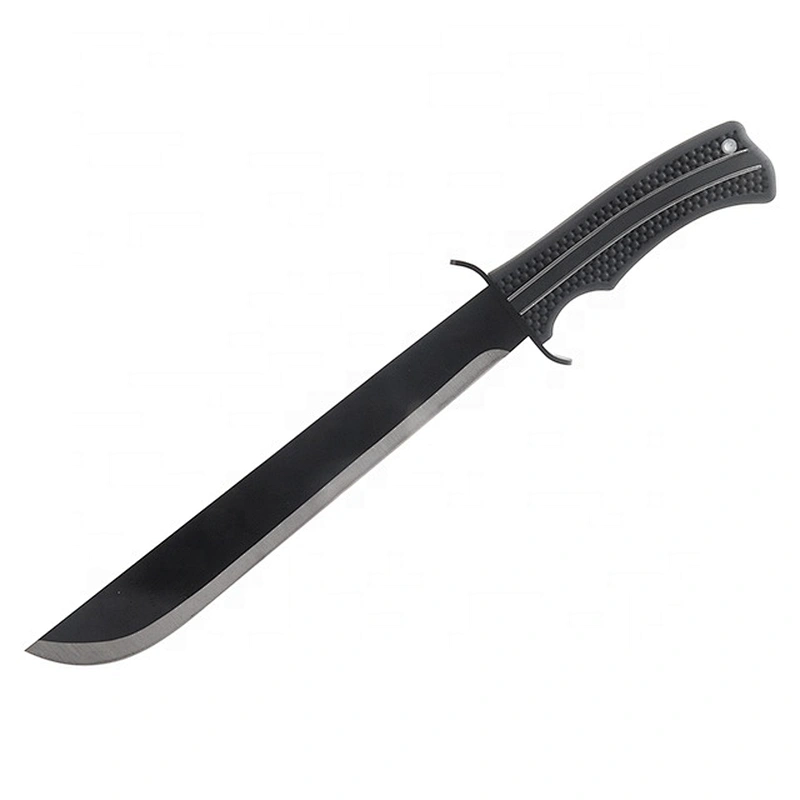 New design hot selling stainless steel outdoor camping survival machete with plastic handle