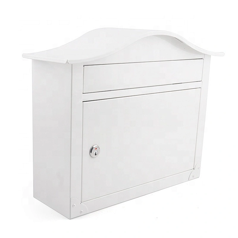 Stainless steel post office box desgin metal mailbox outdoor