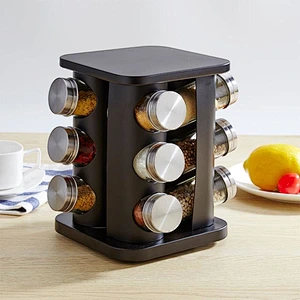 New style kitchen revolving spice rack for home kitchenware accessories
