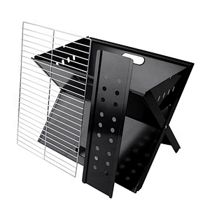 Stronger Black Painting Portable Outdoor Folding Charcoal BBQ Grill