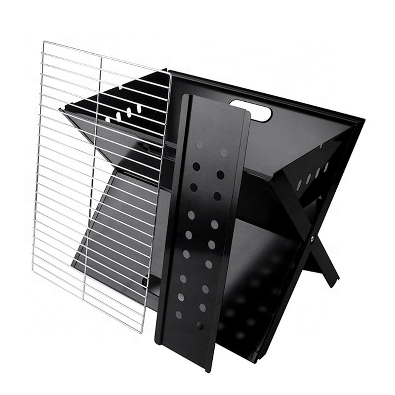 Stronger Black Painting Portable Outdoor Folding Charcoal BBQ Grill