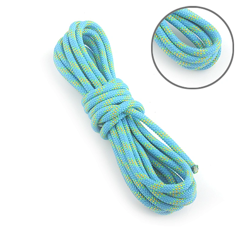 custom logo tent guy rope by factory manufacture customized color glow in the dark tent rope