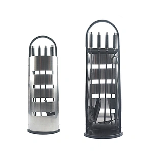 High quality indoor metal fireplace tool set