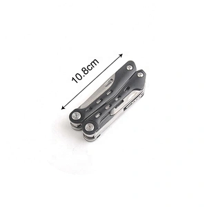 High Quality 9 in 1 Stainless Steel Combination Plier tools with Black Aluminum Handle
