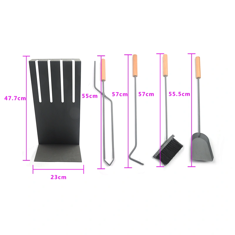 Fireplace Accessories Cast Iron Fireplace set with rack