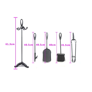 Household fireplace tool outdoor fireplace set