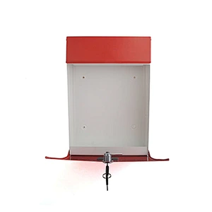 Factory  popular    colorful  powder coating mail box outdoor smart parcel mailbox