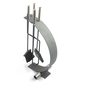 Metal fireplace tool 4pcs set for house garden