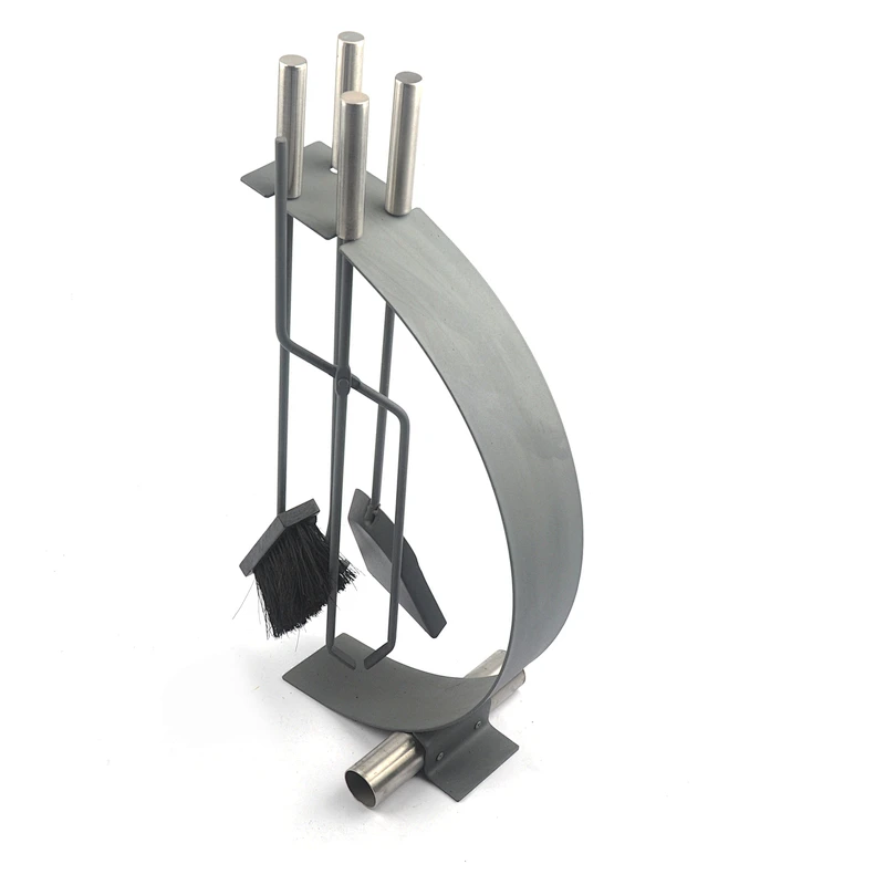 Metal fireplace tool 4pcs set for house garden