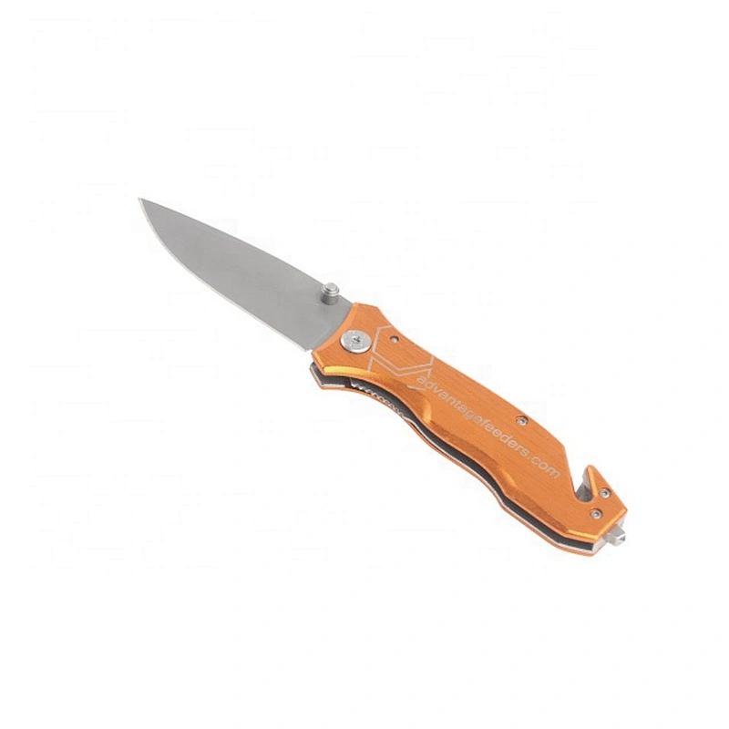 Outdoor Tool Set of 5  Pcs Orange Series Stainless Steel Axe Knife Shears Combination