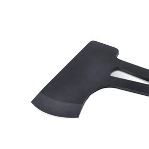 28cm Soft Handle Stainless Steel Survival Camping Axe Outdoor Tool Hatchet with G10 handle