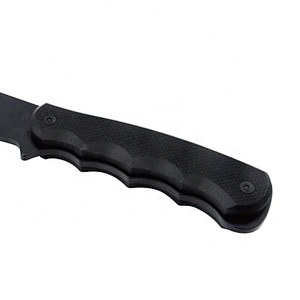 28cm Soft Handle Stainless Steel Survival Camping Axe Outdoor Tool Hatchet with G10 handle