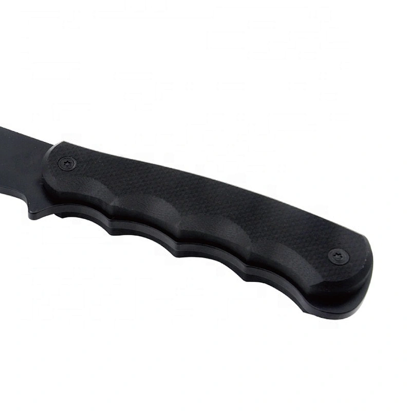 28cm Soft Handle Stainless Steel Survival Camping Axe Outdoor Tool Hatchet with G10 handle