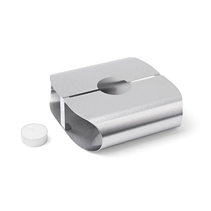 Stainless steel tea coffee milk pot candle tea warmer base