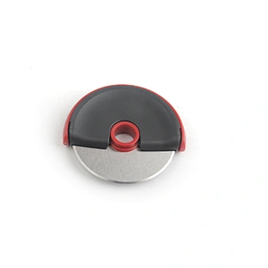 High quality plastic blade easily cuts plastic pizza cutter