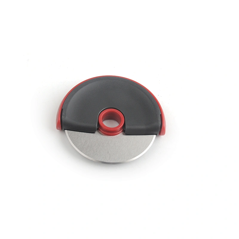 High quality plastic blade easily cuts plastic pizza cutter