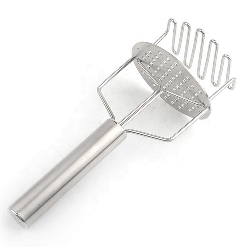 Manual stainless steel potato masher pressure food press vegetable potato ricer for kitchen tools