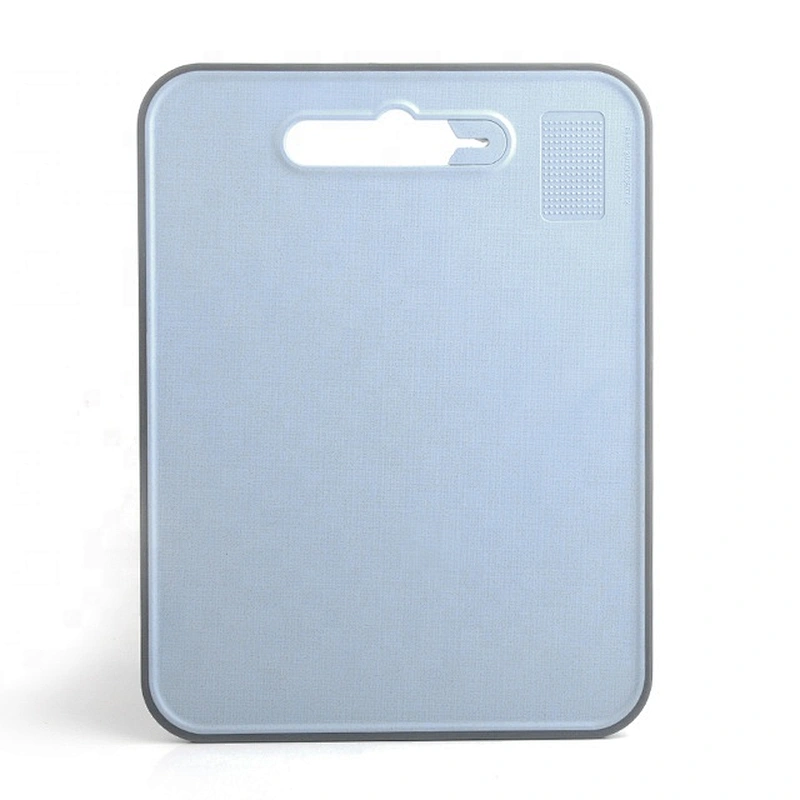 New flexible kitchen plastic cutting board with sharpener