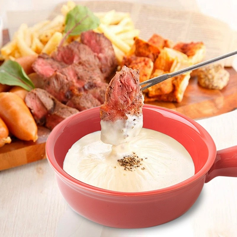 wholesale fondue pot set ceramic candle jars mini melting chocolate cheese for christmas nonstick cookware sets and cheese tools