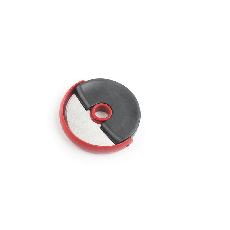 High quality plastic blade easily cuts plastic pizza cutter