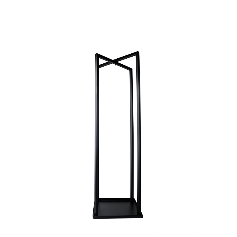 Indoor fireplace accessory metal smart log holder rack wrought iron firewood holder