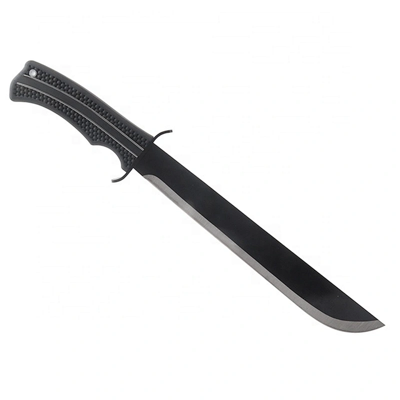New design hot selling stainless steel outdoor camping survival machete with plastic handle