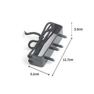 Easy Portable Winter Season Snow Ice Walking Hiking Climbing Fishing Four  Steel Spikes Shoes Crampons Cleats