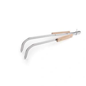 Premium One-Piece  Stainless Steel Multipurpose Gripper Bread Pizza Clip/Steak Clamps/Barbecue Tongs