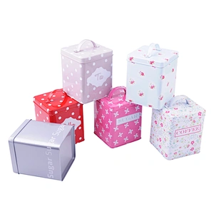 Wholesale Food Safe Square  Gift candy Tin Box