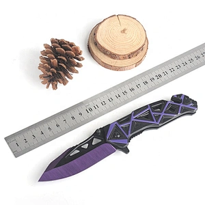 New professional utility pocket folding knife  with aluminum handle