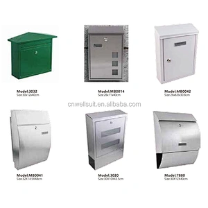 Cheap rectangular standing letter box