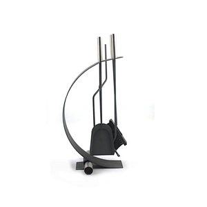 Metal fireplace tool 4pcs set for house garden