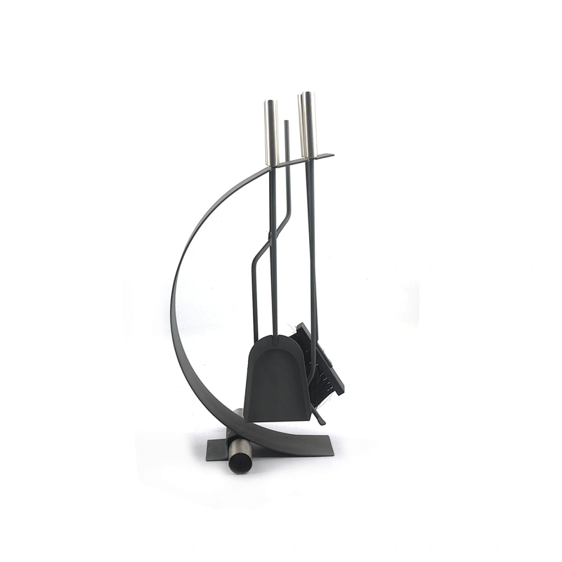Metal fireplace tool 4pcs set for house garden