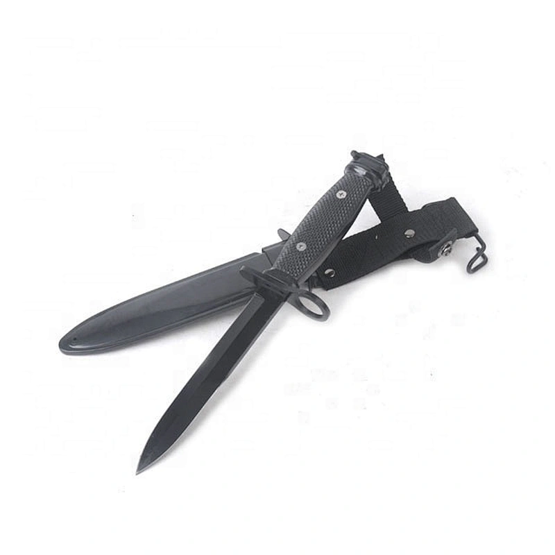 Multifunctional survival outdoor knife hunting with ABS sheath
