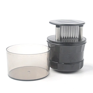 56-Blades Stainless Steel Meat Tenderizer with security locking systemn