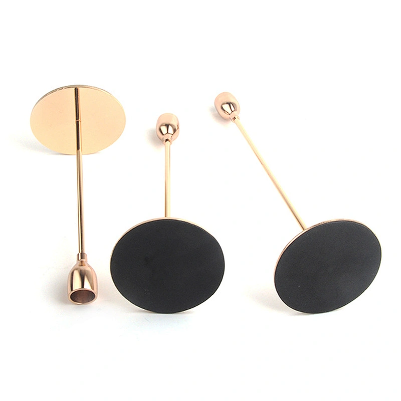 Iron and aluminum candle holder sets